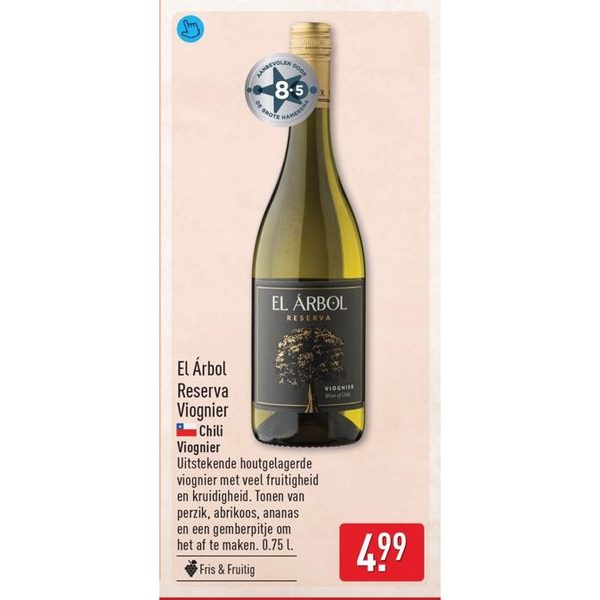 El Árbol Reserva Viognier