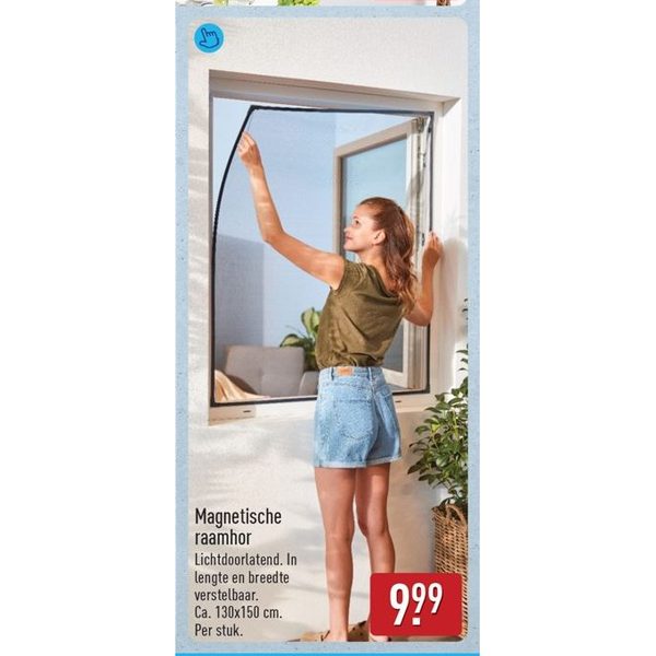 Magnetische raamhor