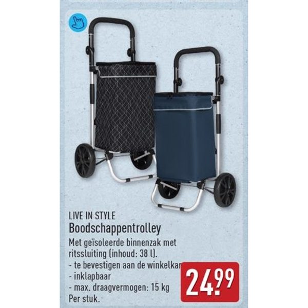 LIVE IN STYLE Boodschappentrolley
