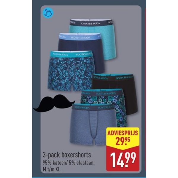 3-pack boxershorts