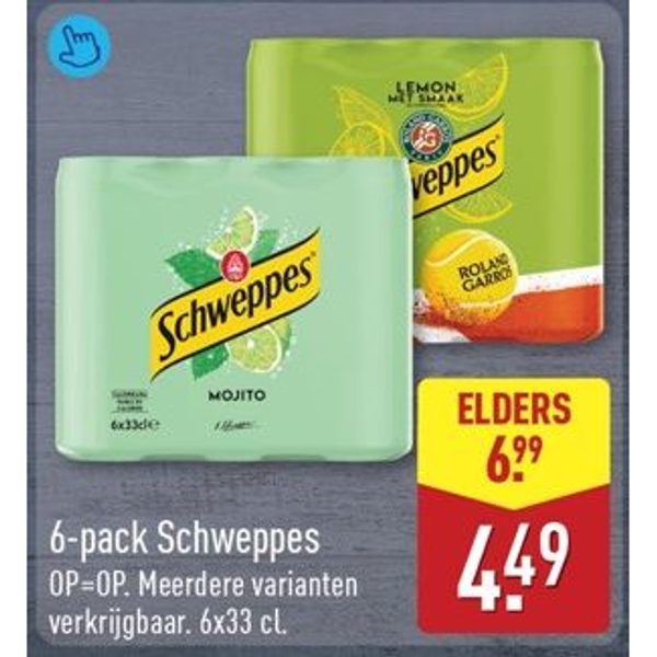 6-pack Schweppes
