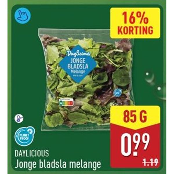 Daylicious Jonge bladsla melange