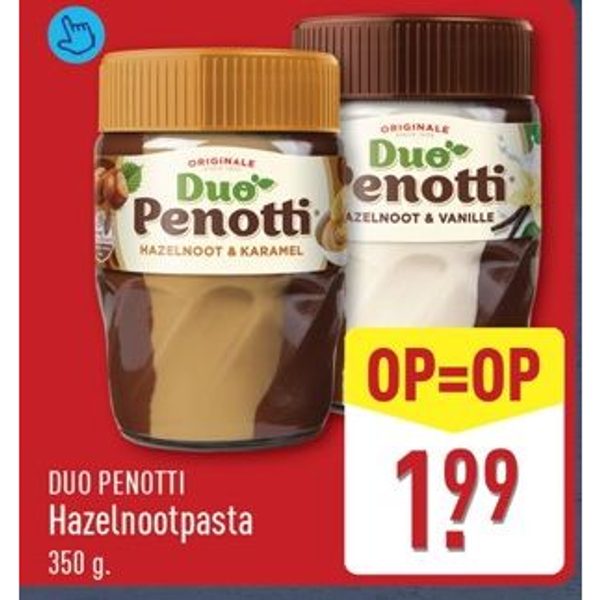 Duo Penotti Hazelnootpasta