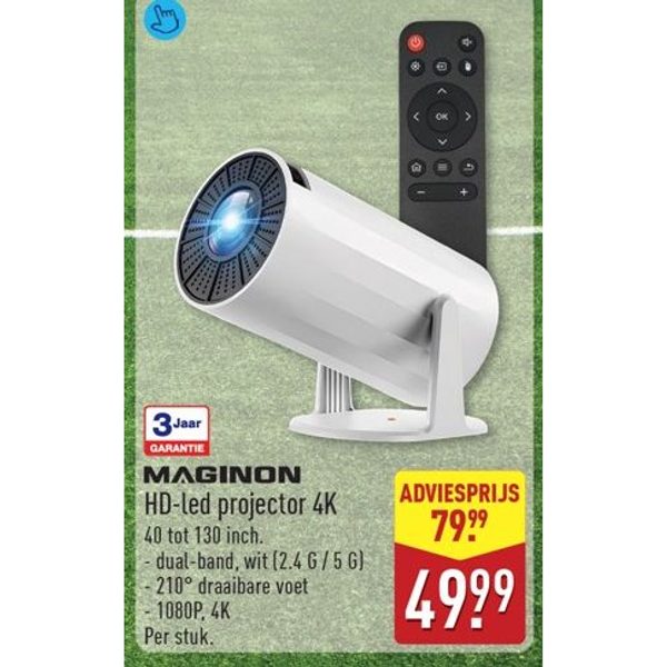 MAGINON HD-led projector 4K