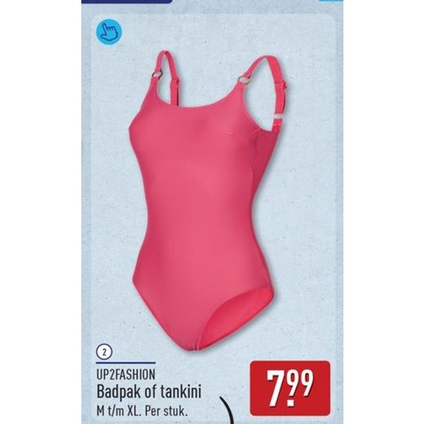 Badpak of tankini