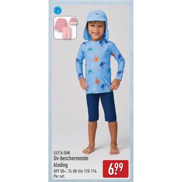 LILY & DAN Uv-beschermende kleding