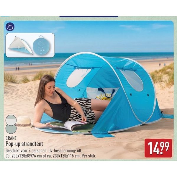 Pop-up strandtent