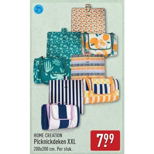 Home Creation Picknickdeken XXL