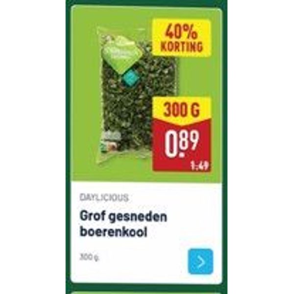 Daylicious Grof gesneden boerenkool