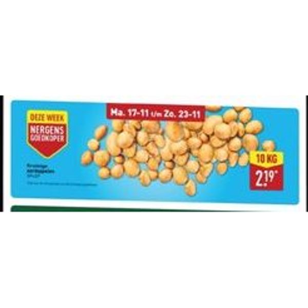 Kruimige aardappelen