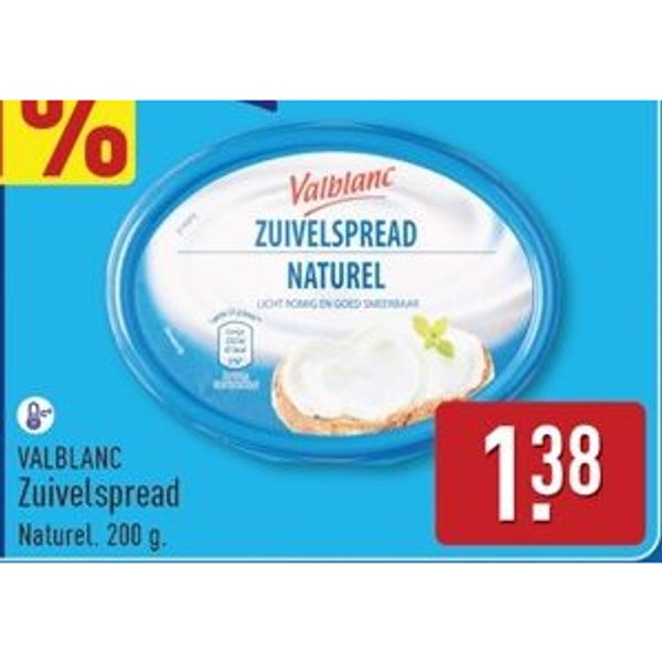 VALBLANC Zuivelspread Naturel