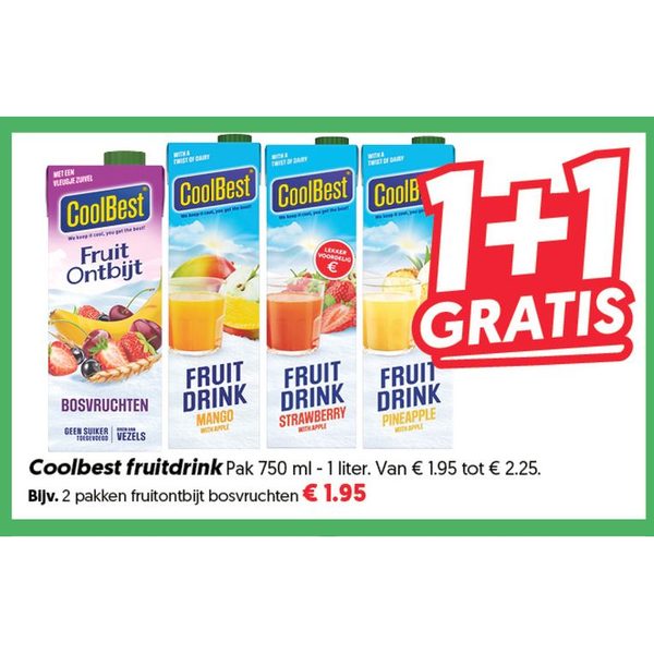 Fruit Drink of Fruit Ontbijt