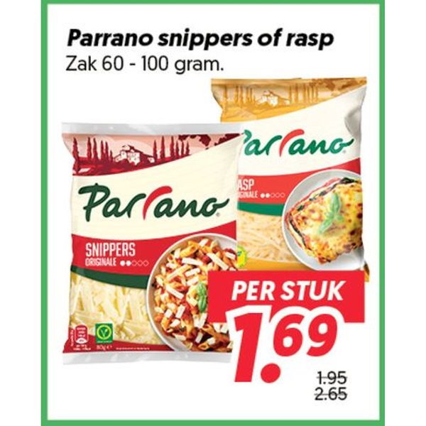 Parrano snippers of rasp