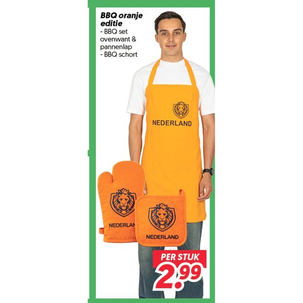 BBQ oranje editie