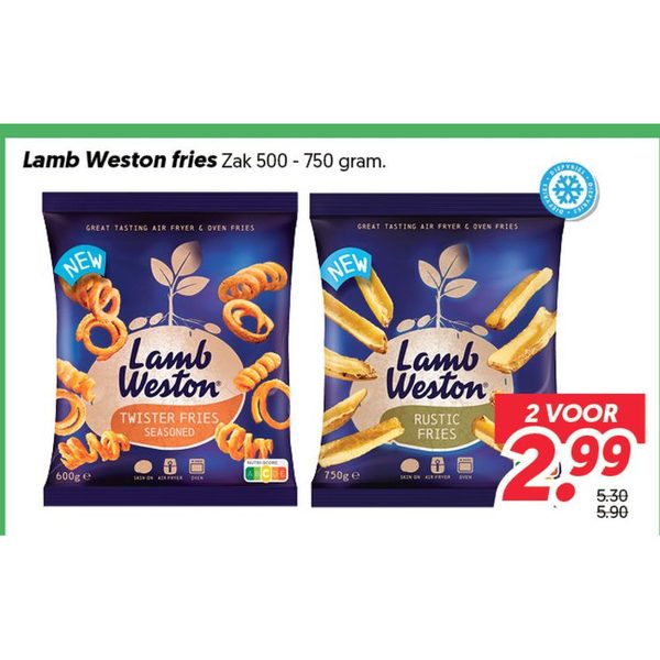 Lamb Weston fries