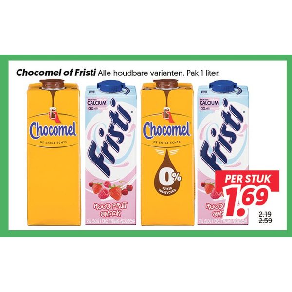 houdbare varianten drink