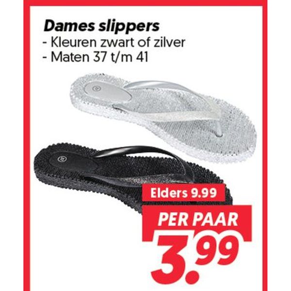 Dames slippers