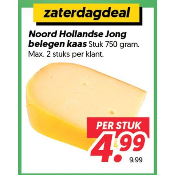 Noord Hollandse Jong belegen kaas