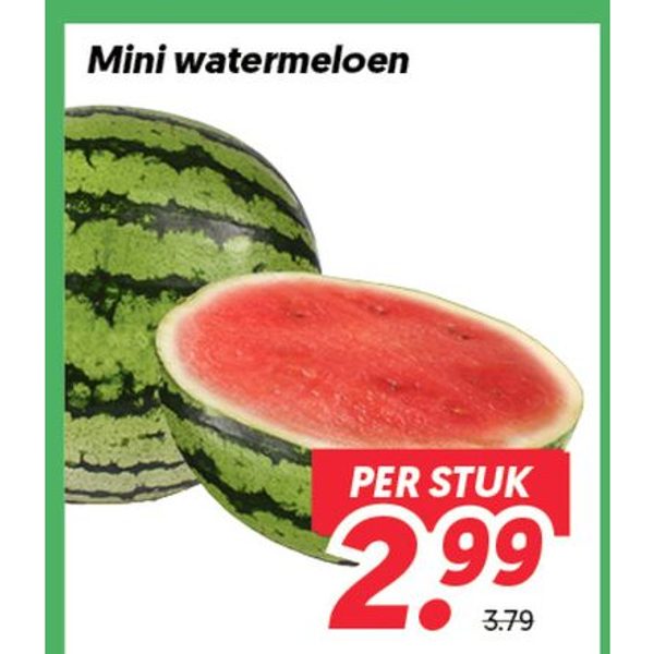 Mini watermeloen