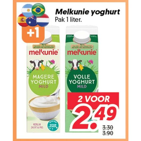 Melkunie yoghurt