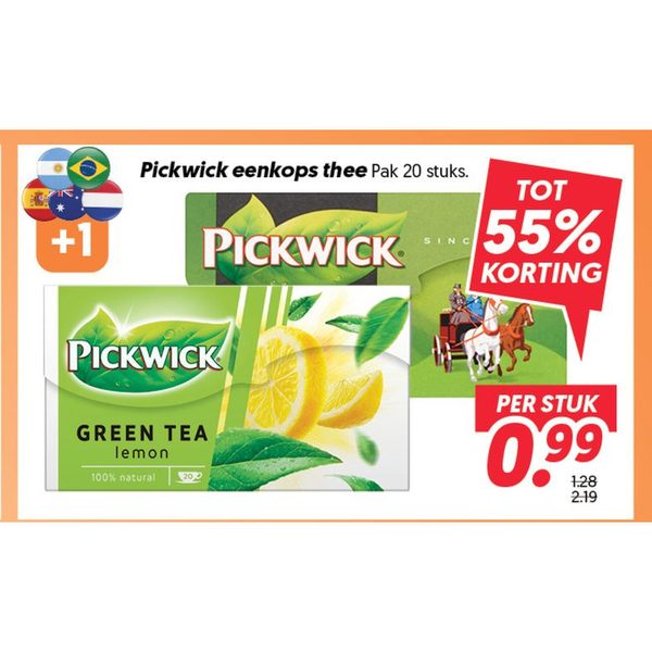 Pickwick eenkops thee