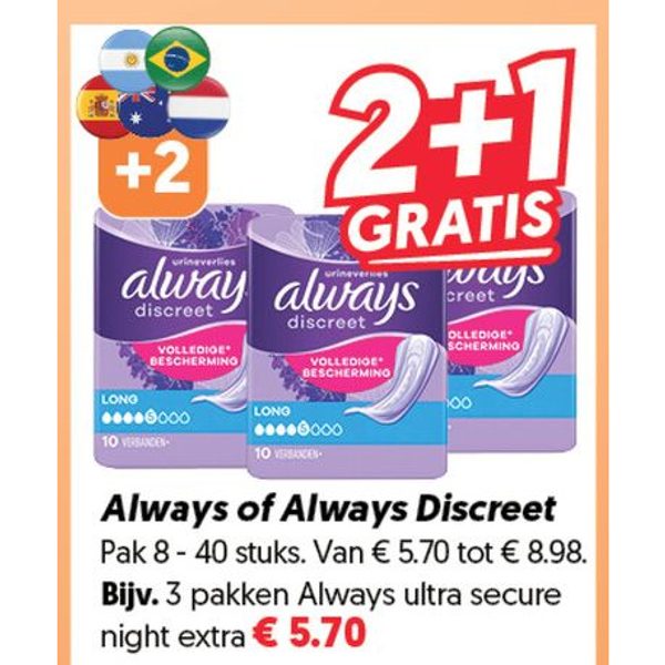 Always of Always Discreet