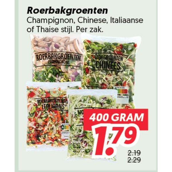 Roerbakgroenten