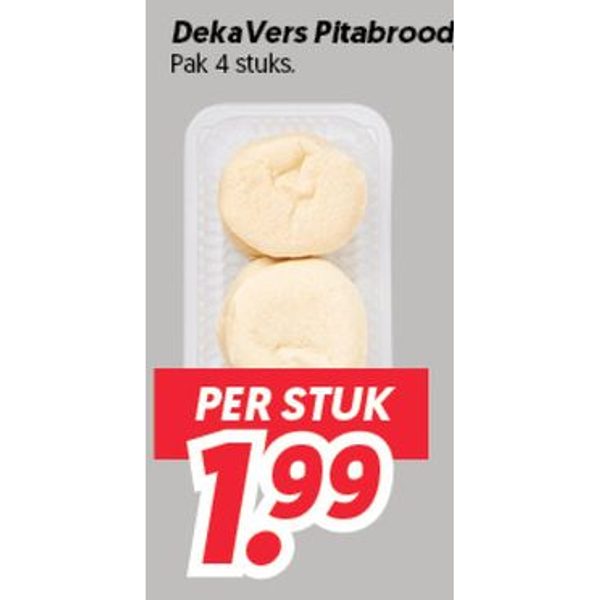 DekaVers Pitabroodjes