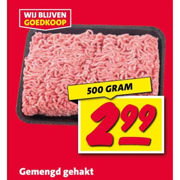 Gemengd gehakt
