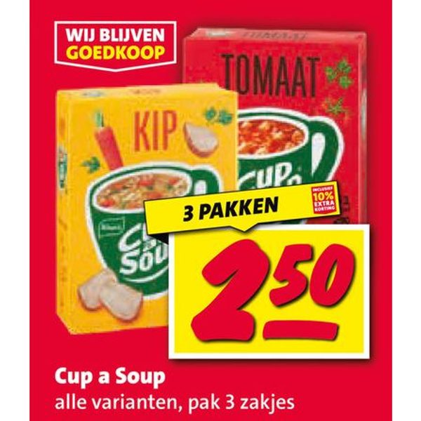 Cup a Soup alle varianten
