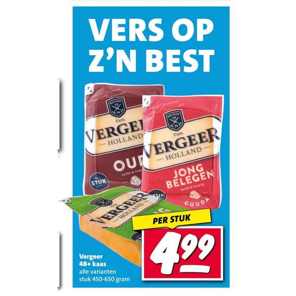Vergeer 48+ kaas