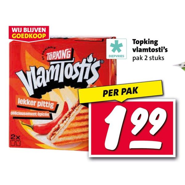 Topking vlamtosti's