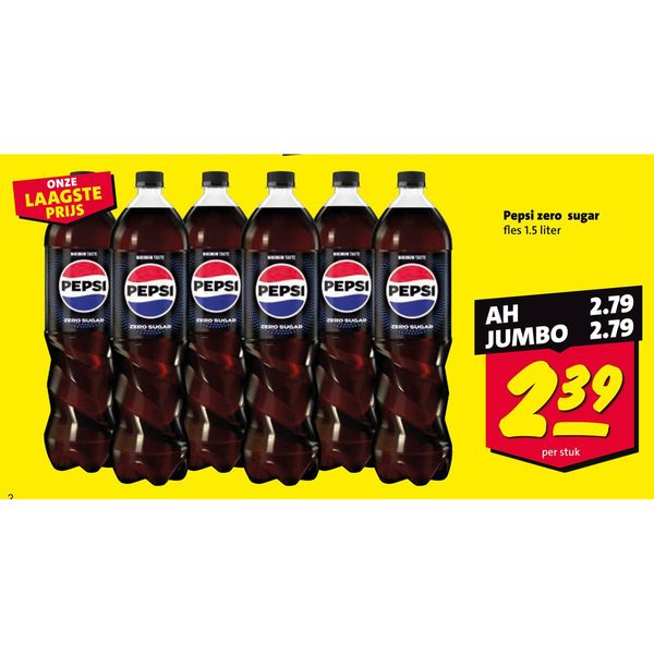 Pepsi zero sugar