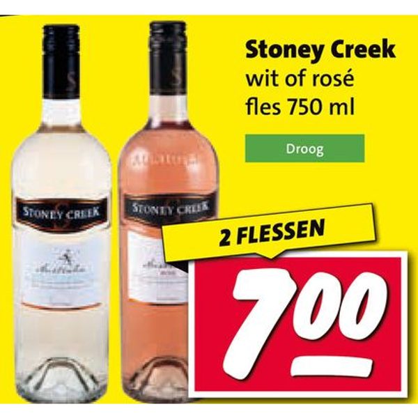 Stoney Creek wit of rosé fles 750 ml