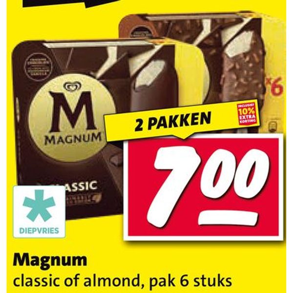 Magnum classic of almond