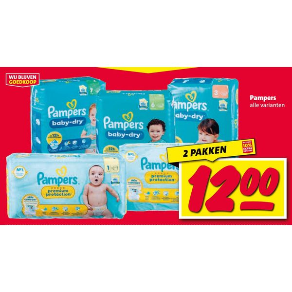 Pampers alle varianten