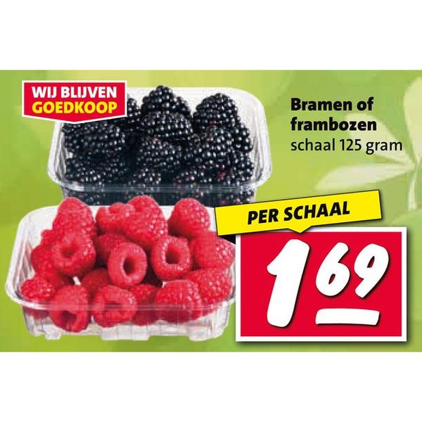 Bramen of frambozen