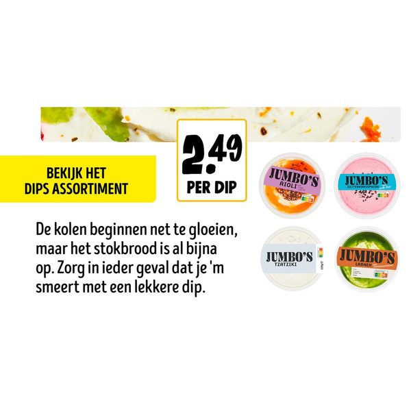Jumbo's dips