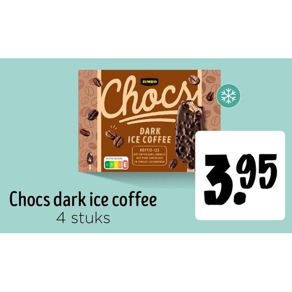 Chocs dark ice coffee