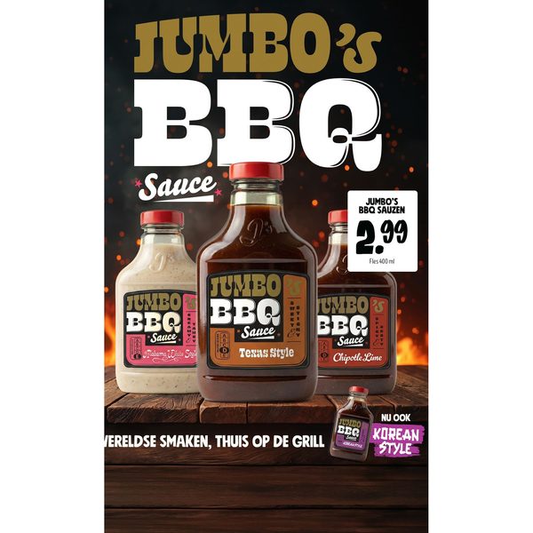 Jumbo's BBQ Sauzen