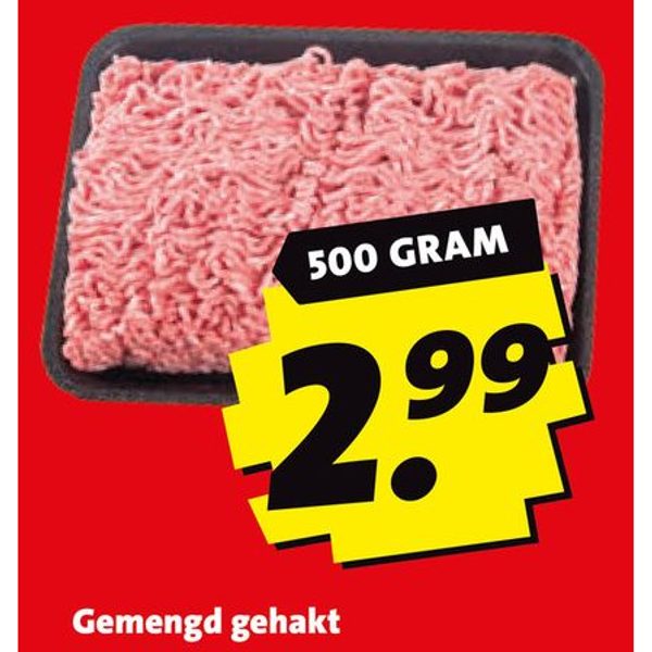 Gemengd gehakt