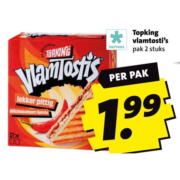 Topking vlamtosti's