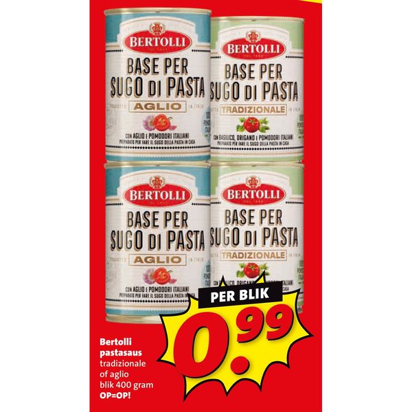 Bertolli pastasaus