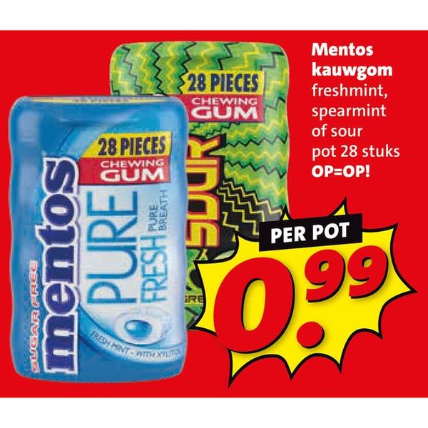 Mentos kauwgom