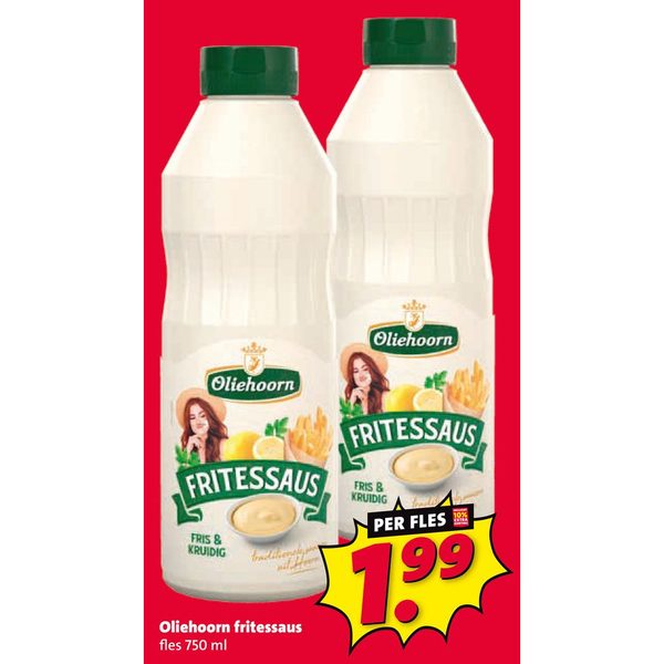 Oliehoorn fritessaus
