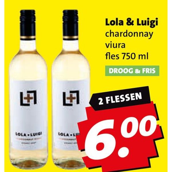 Lola & Luigi chardonnay viura