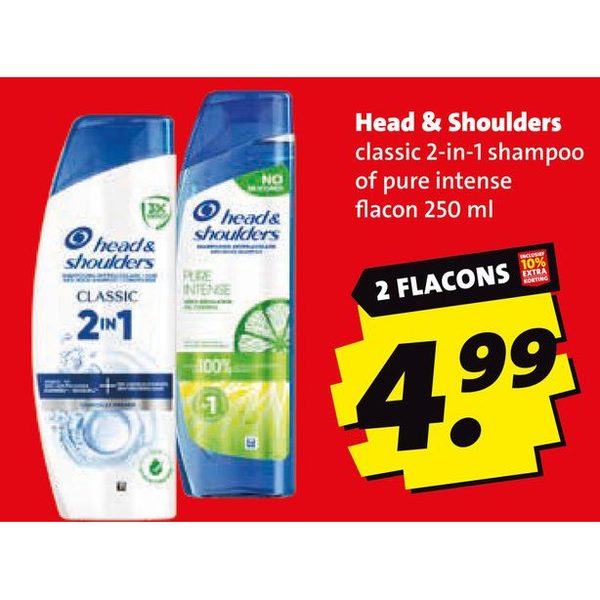 classic 2-in-1 shampoo of pure intense