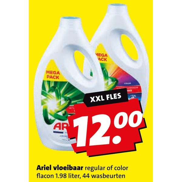Ariel vloeibaar regular of color