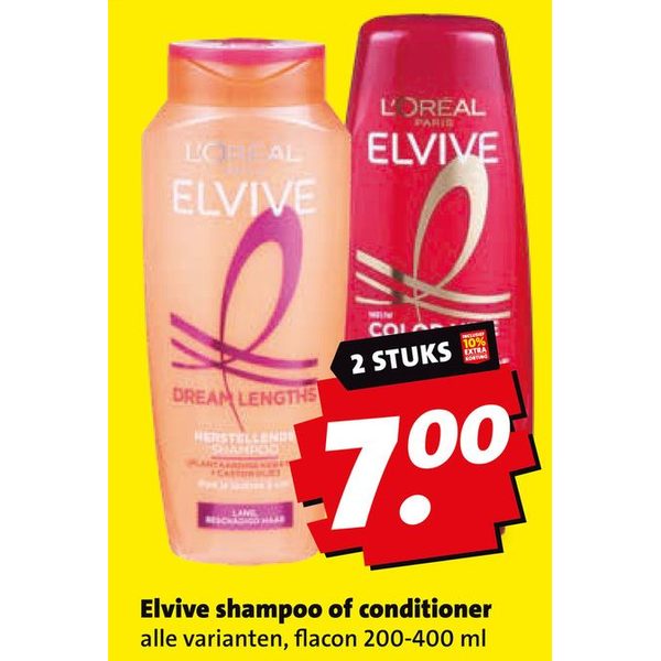 Elvive shampoo of conditioner alle varianten