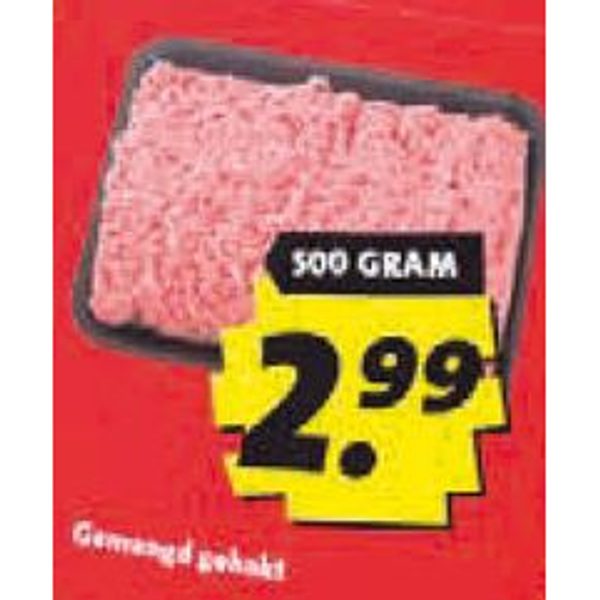 Gemengd gehakt